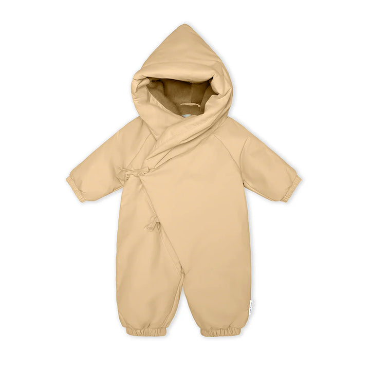 MINI A TURE Baby MATFIANNA Winter Pramsuit No Feet - Semolina Sand