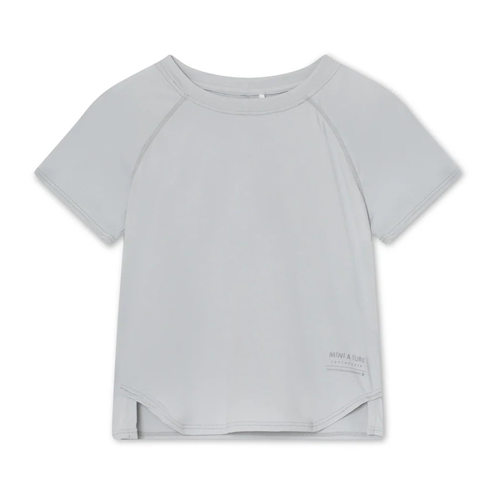 MINI A TURE Kids MATBJERGI T-Shirt - Pearl Blue