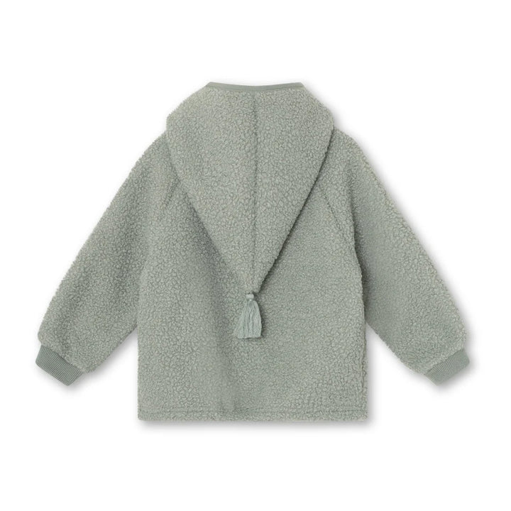 MINI A TURE Baby MATLIFF Teddyfleece Jacket - Pale Green