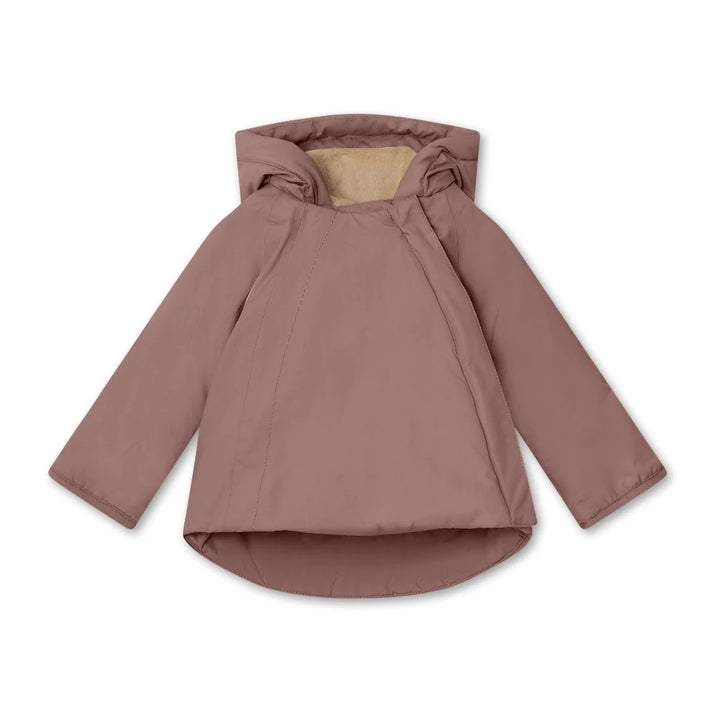 MINI A TURE Baby MATYAKA Fleece Lined Winter Jacket - Light Plum