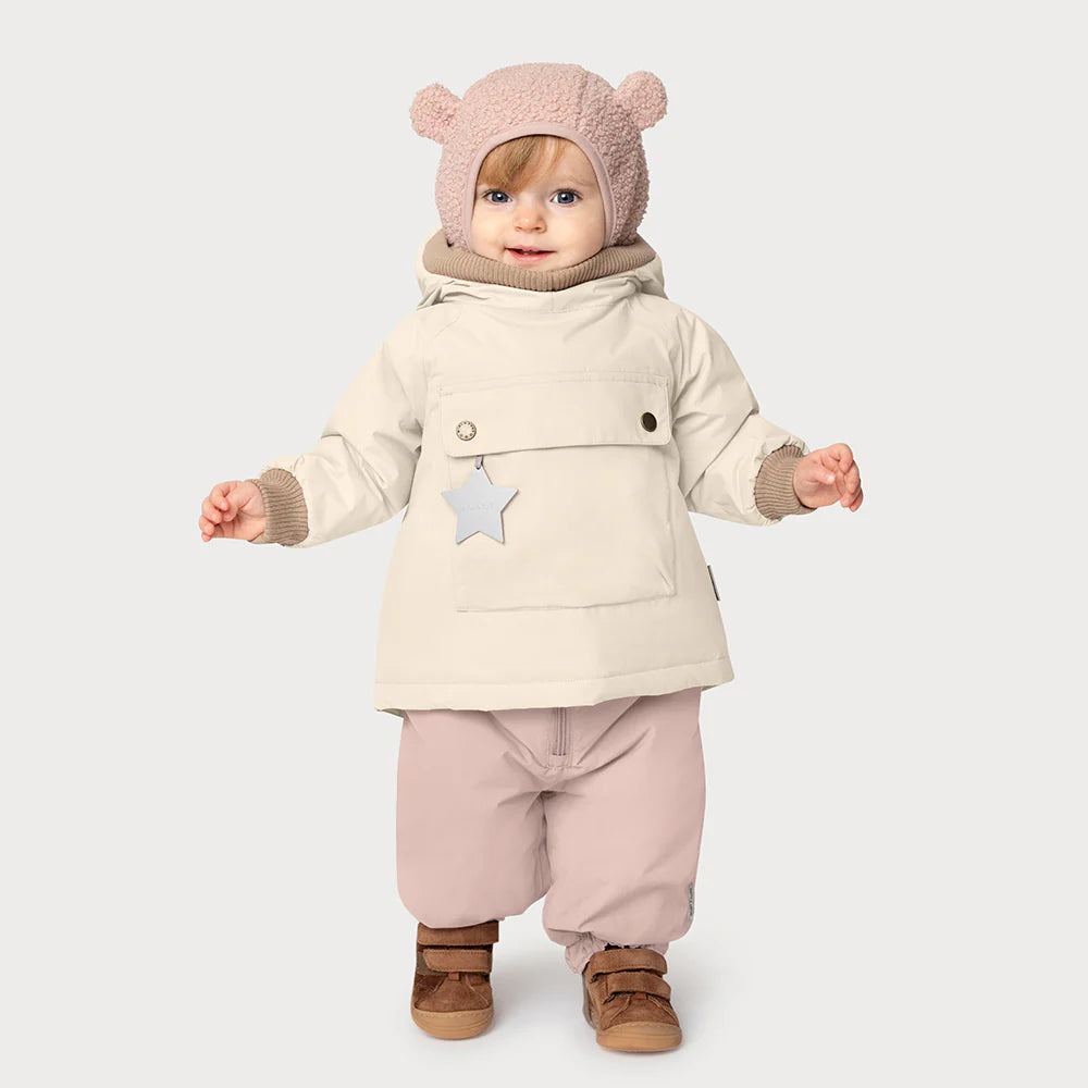 MINI A TURE Baby MATBABYWEN Winter Anorak - Angora Cream