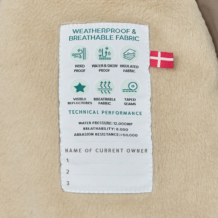 MINI A TURE Kids MATWANNI Fleece Lined Snowsuit - Morel Grey