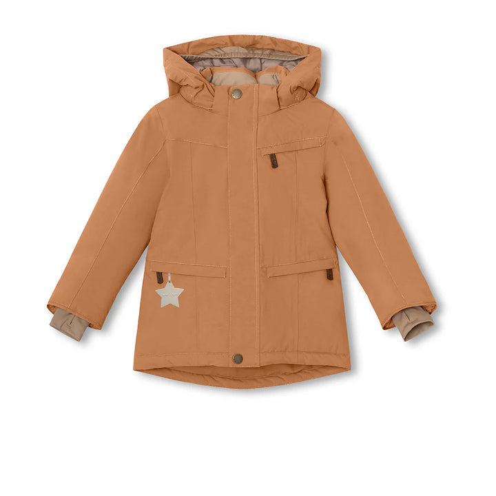 MINI A TURE Kids MATVESTYN Winter Jacket - Pecan Brown