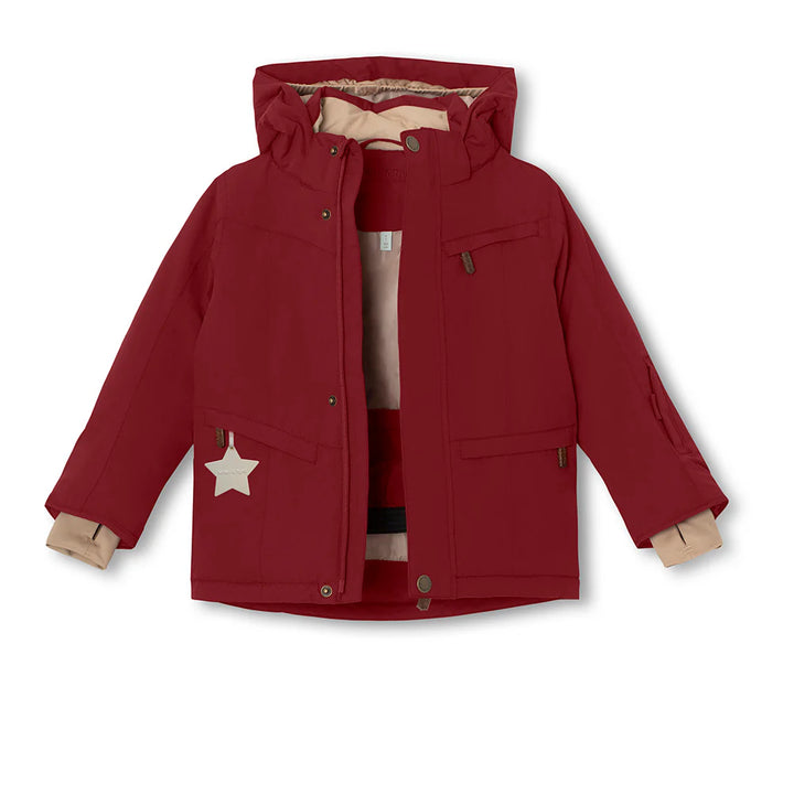 MINI A TURE Kids MATVESTYN Winter Ski Jacket - Red Merlot