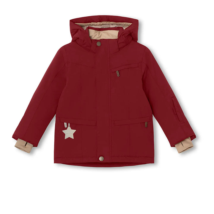 MINI A TURE Kids MATVESTYN Winter Ski Jacket - Red Merlot