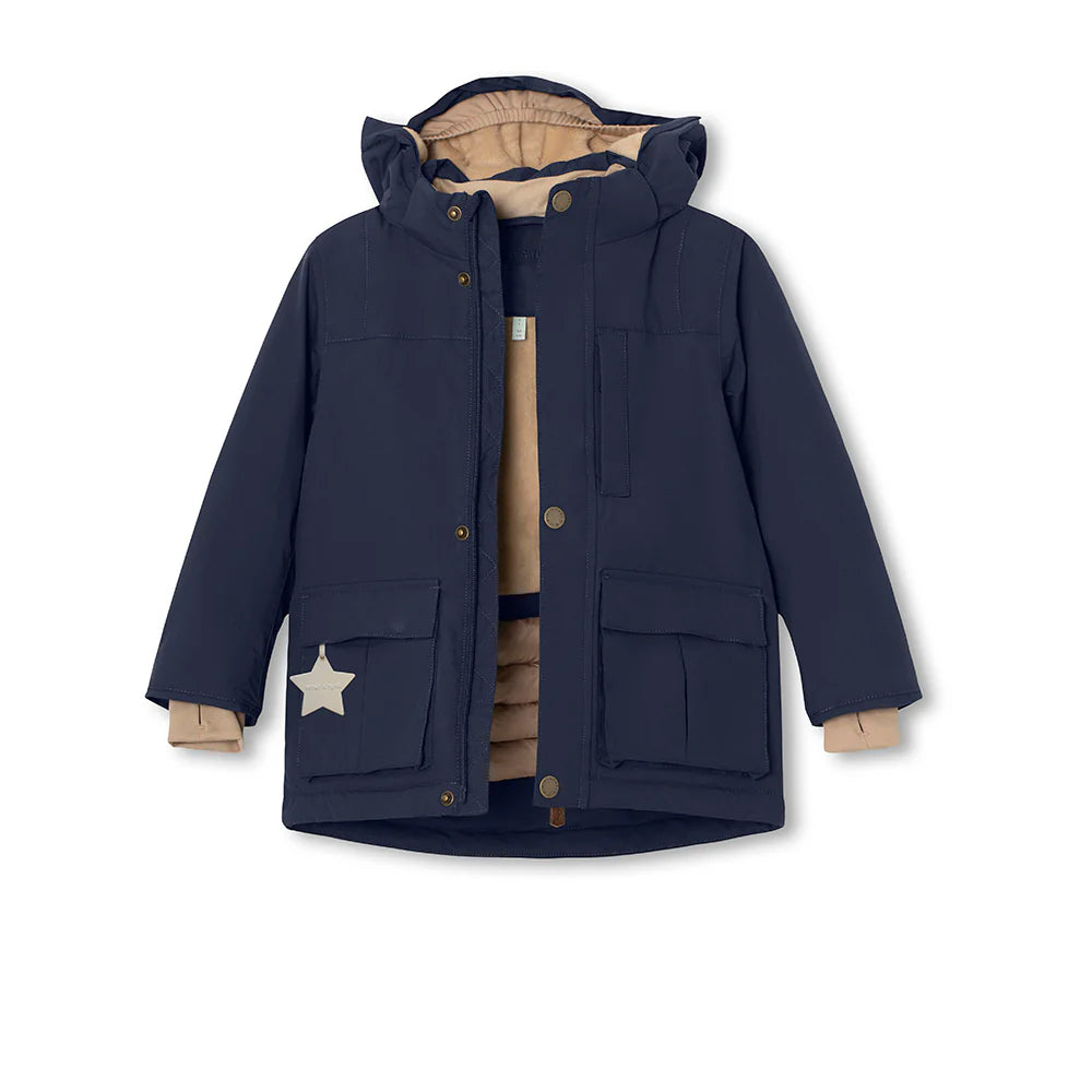 MINI A TURE Kids MATKASTORIO Winter Jacket - Outer Space