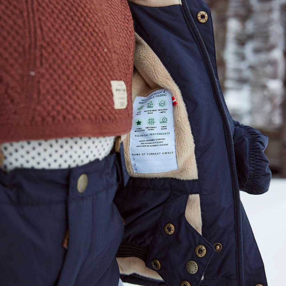 MINI A TURE Kids MATVESTYN Winter Ski Jacket - Outer Space