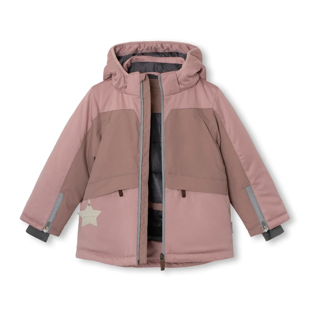 MINI A TURE Kids MATADANE Ski Snow Jacket - Pale Woodrose