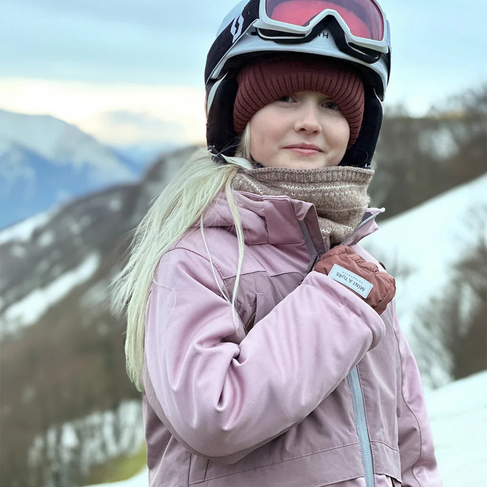 MINI A TURE Kids MATADANE Ski Snow Jacket - Pale Woodrose