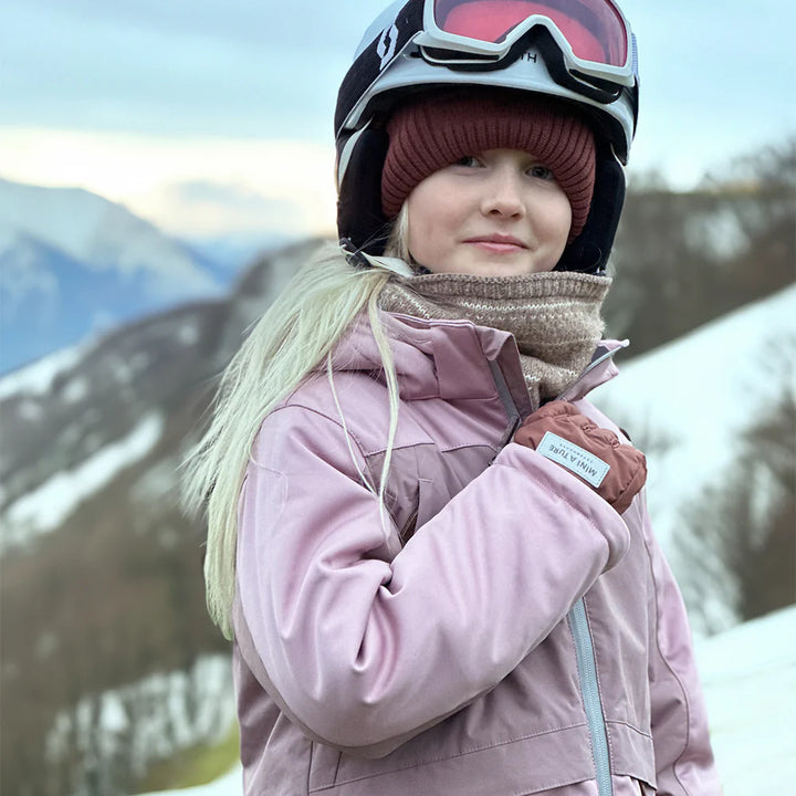MINI A TURE Kids MATADANE Ski Snow Jacket - Pale Woodrose