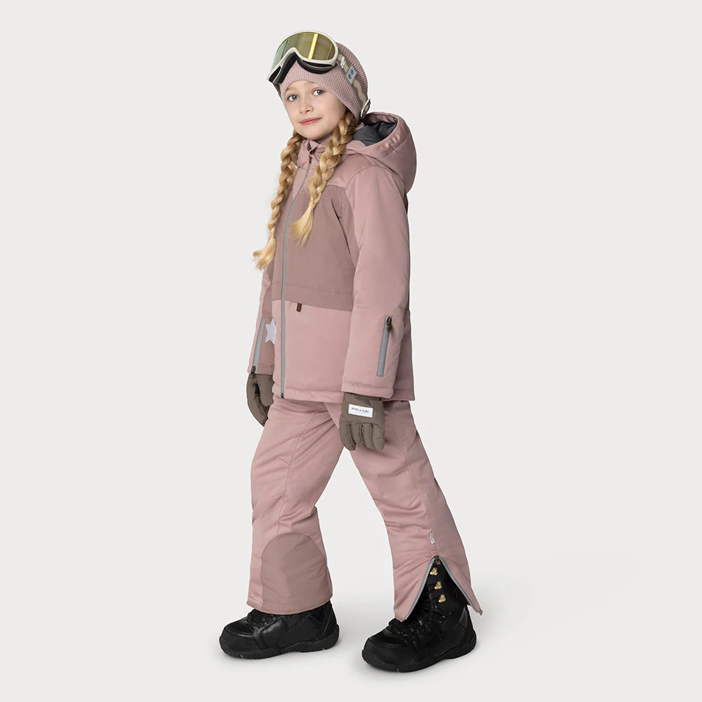 MINI A TURE Kids MATADANE Ski Snow Jacket - Pale Woodrose