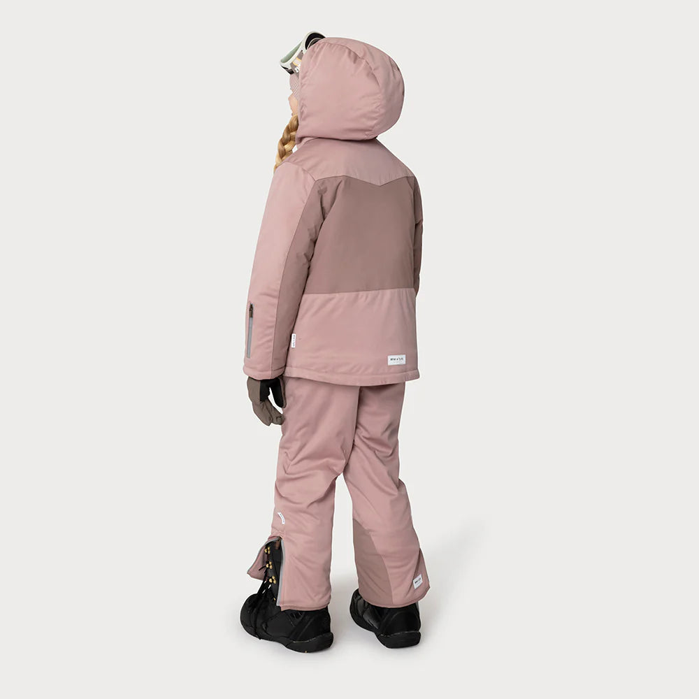 MINI A TURE Kids MATADANE Ski Snow Jacket - Pale Woodrose