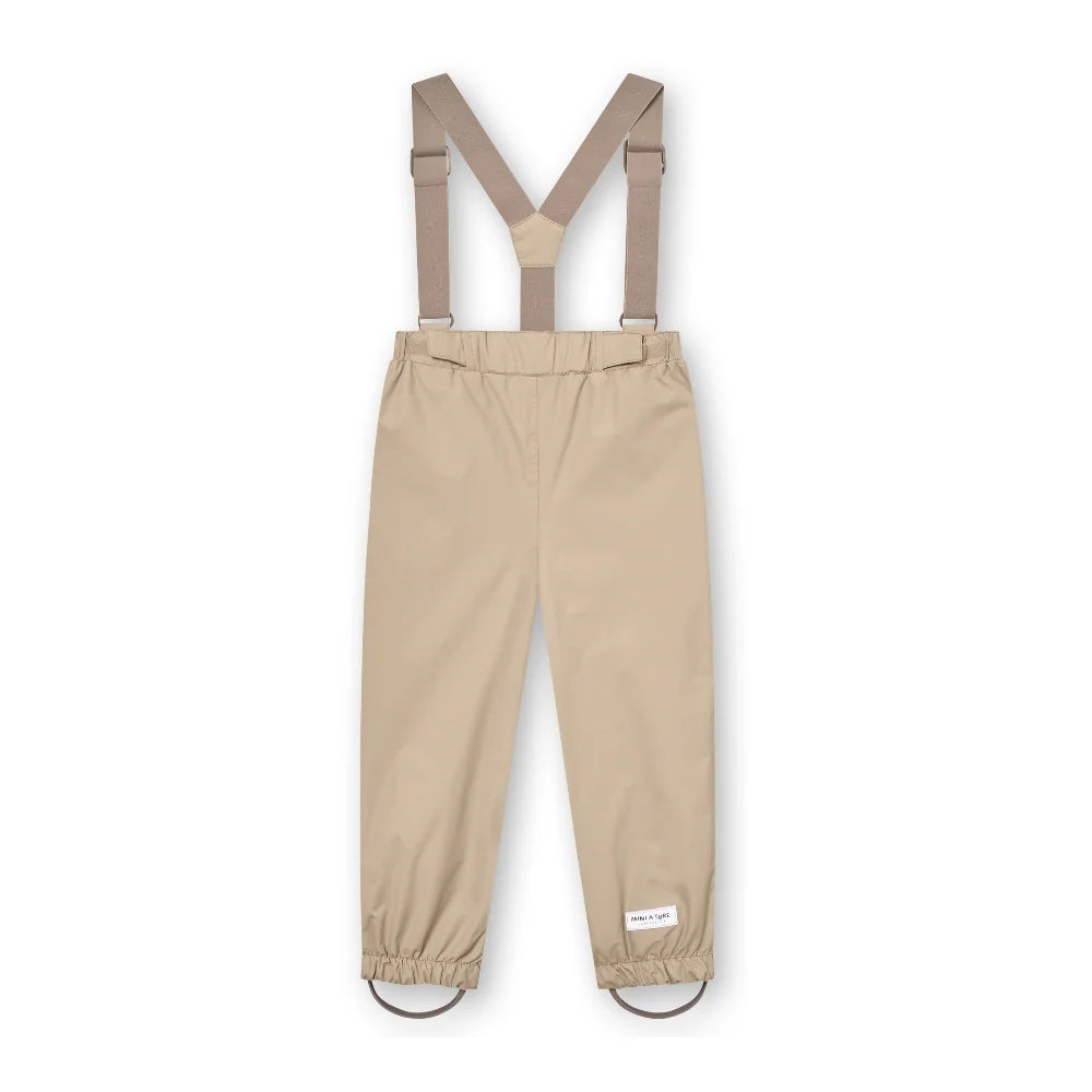 MINI A TURE Kids MATALLURE+MATWILANS Spring Jacket+Pants Set - Sesame