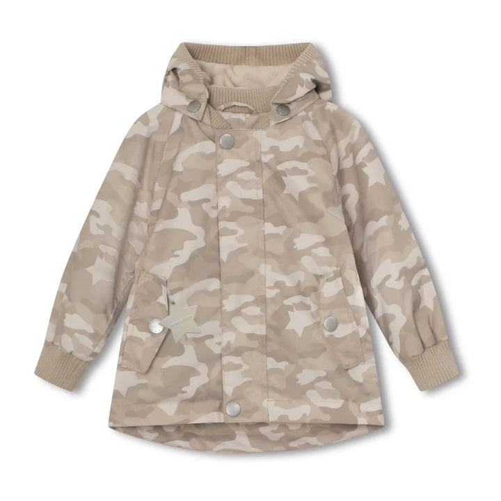 MINI A TURE Kids MATVALON Spring Jacket in Sand Camo