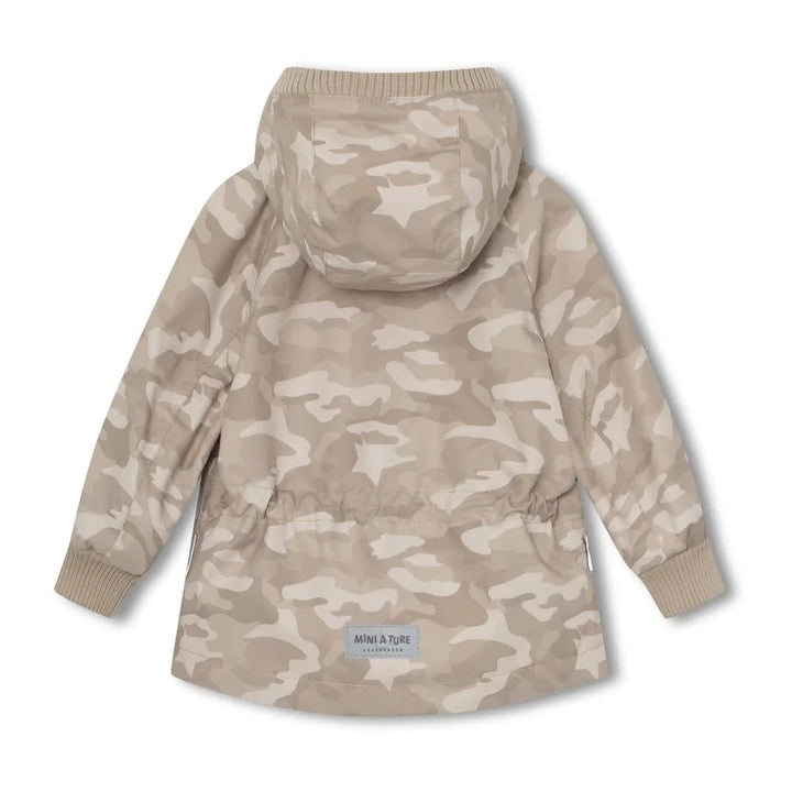 MINI A TURE Kids MATVALON Spring Jacket in Sand Camo