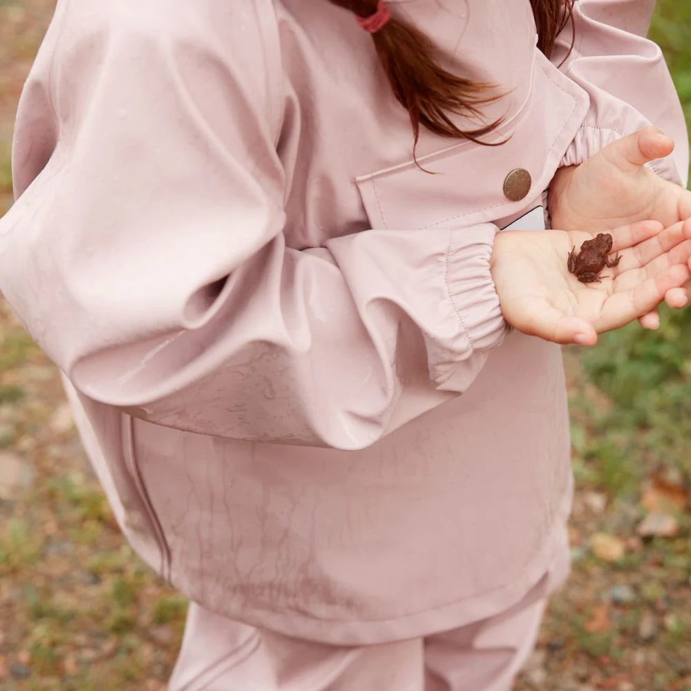 MINI A TURE Baby MATWAINIS Rain Set - Violet Ice