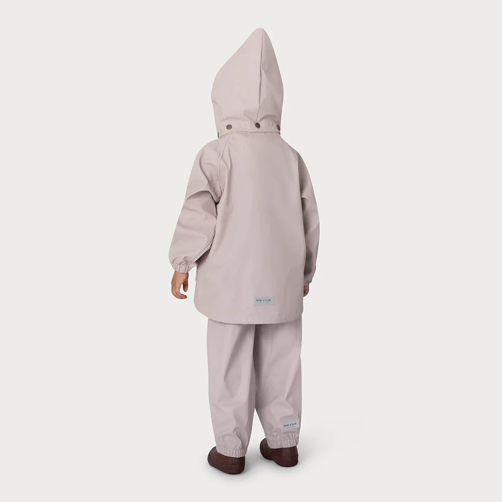 MINI A TURE Baby MATWAINIS Rain Set - Violet Ice