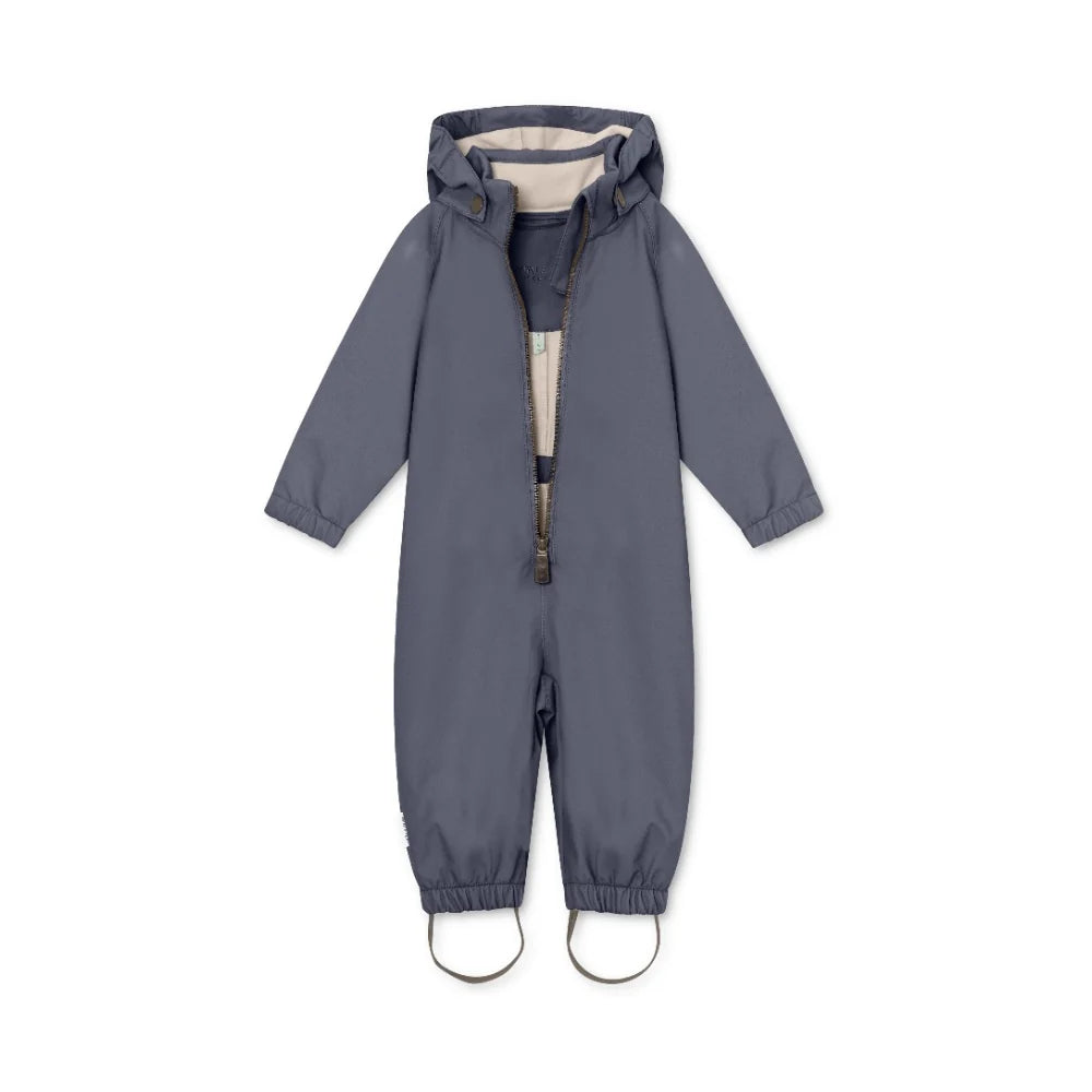 MINI A TURE Baby MATARNO All Season Softshell Suit - Ombre Blue