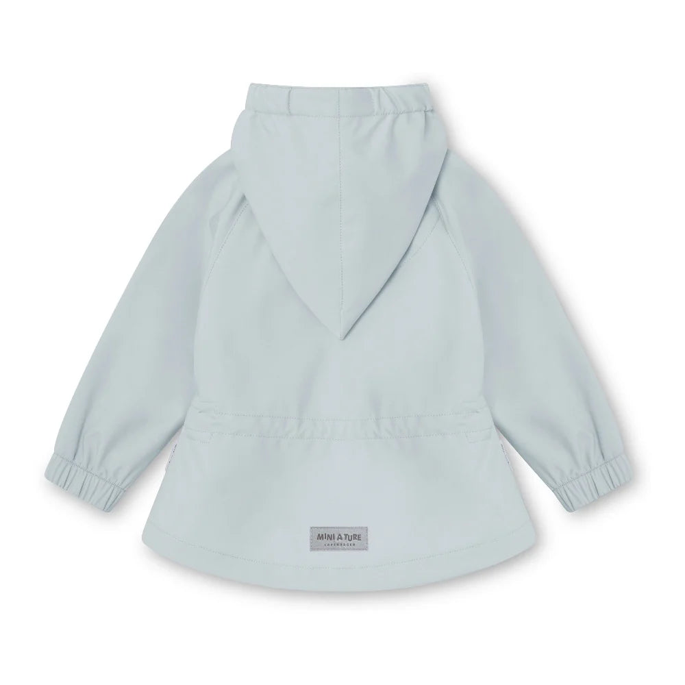 MINI A TURE Baby MATWAI Spring Softshell Jacket - Pearl Blue