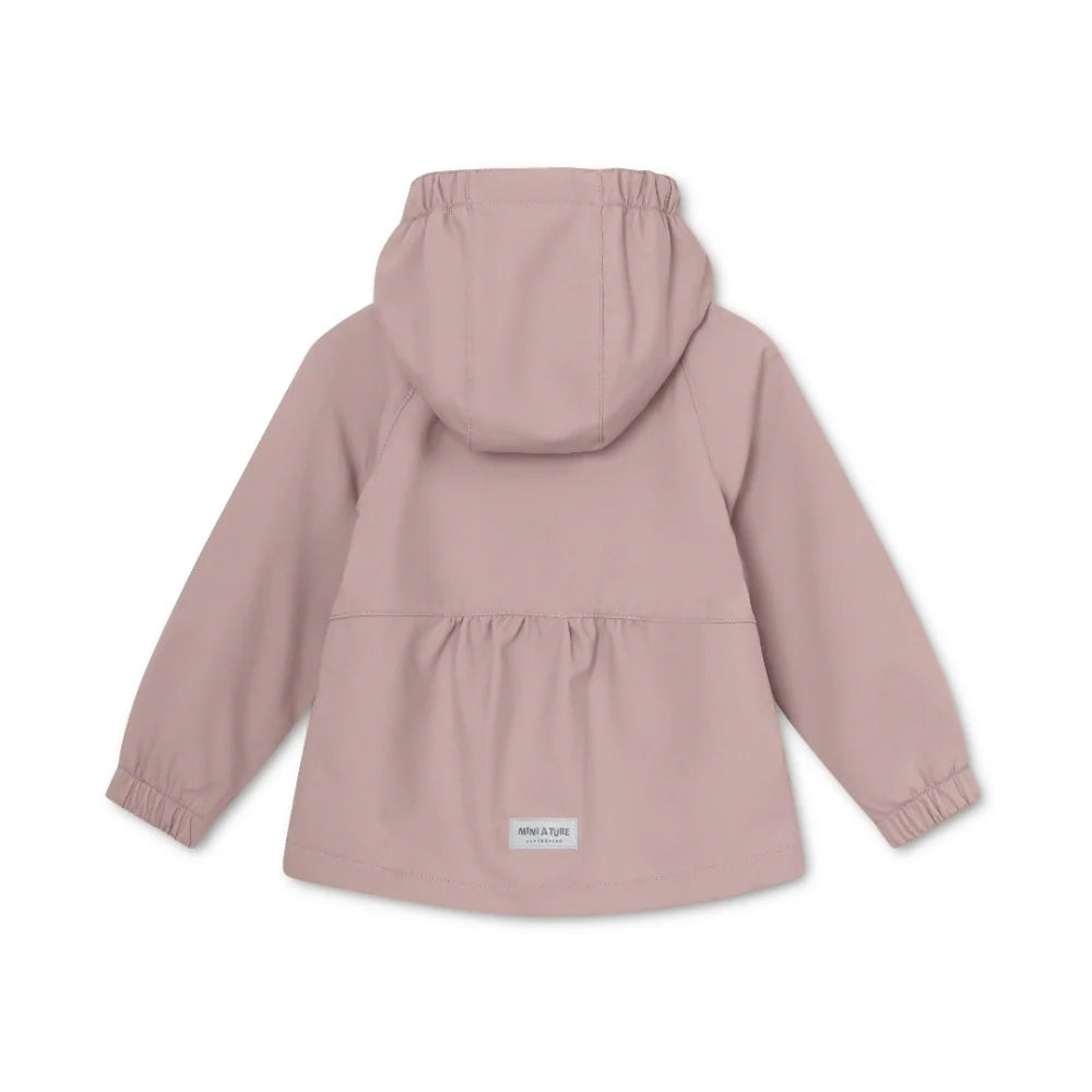 MINI A TURE Kids MATBRIDDI Softshell Jacket - Cloudy Rose