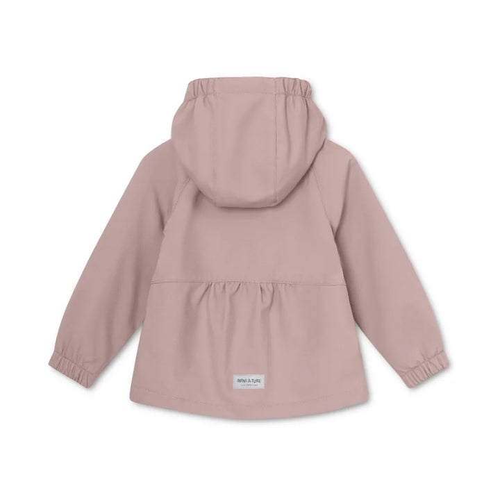 MINI A TURE Kids MATBRIDDI Softshell Jacket - Cloudy Rose