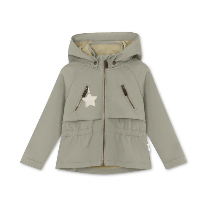 MINI A TURE Kids MATALGEA Spring Softshell Jacket - Vert