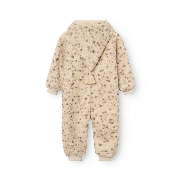 MINI A TURE Baby MATADEL Teddyfleece Jumpsuit - Wild Specks