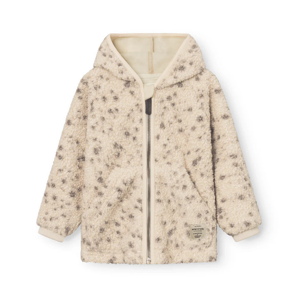 MINI A TURE Baby MATLIFF Teddyfleece Jacket - Wild Specks