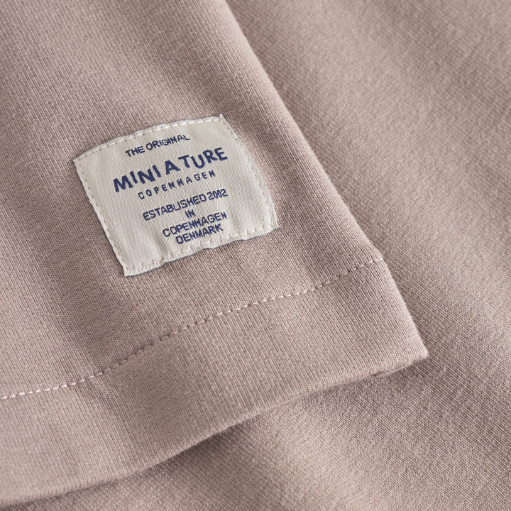 MINI A TURE Kids MATALFI+MATEVEN Zip Hoodie w/ Sweatpants Set - Grey Brown