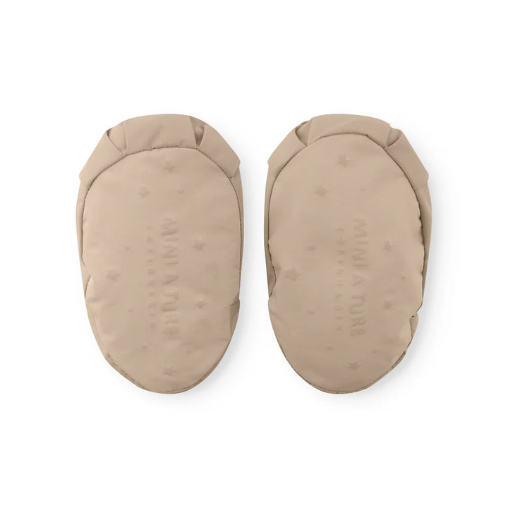 MINI A TURE Baby MATWALENTY+MATWINN Winter Snow Pants with Outdoor Socks - Savannah Tan