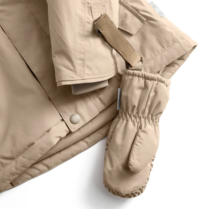 MINI A TURE Kids MATCORDT Fleece Lined Gloves - Savannah Tan