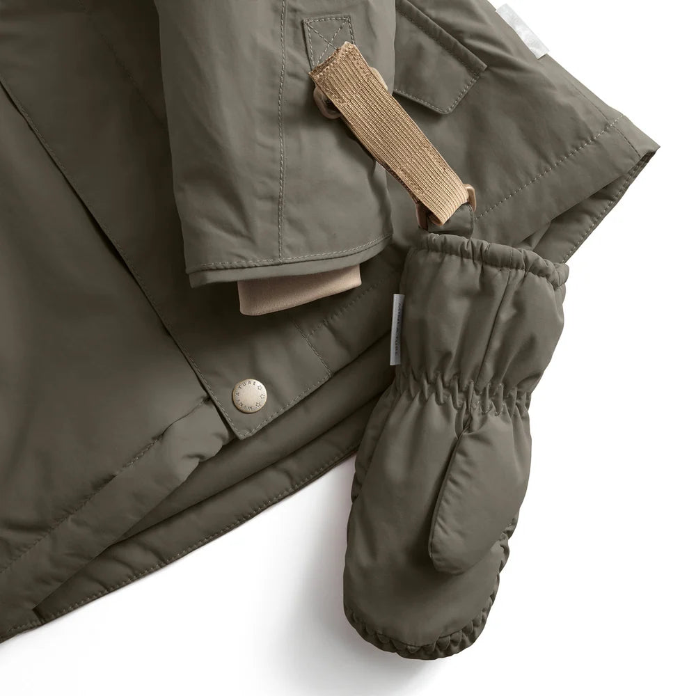MINI A TURE Kids MATCORDT Fleece Lined Gloves - Tarmac Green