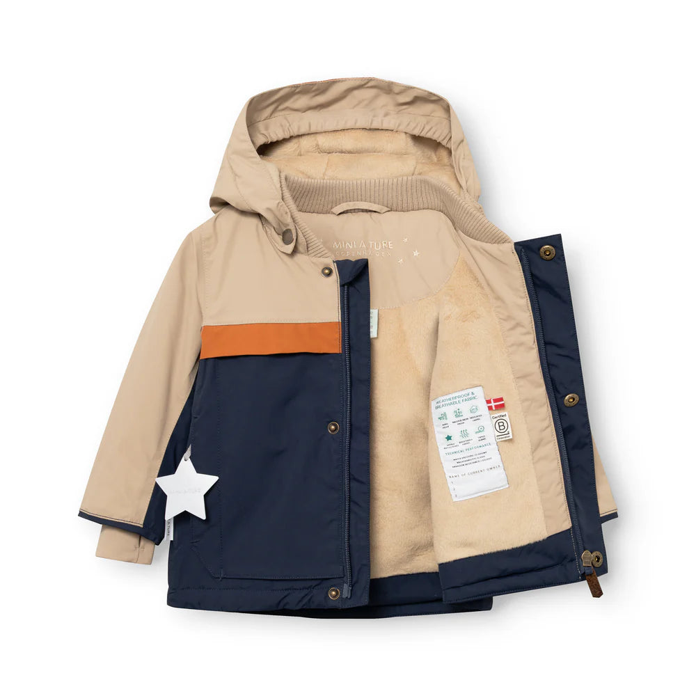 MINI A TURE Baby MATWALDO Winter Jacket - Outer Sspace col. b.