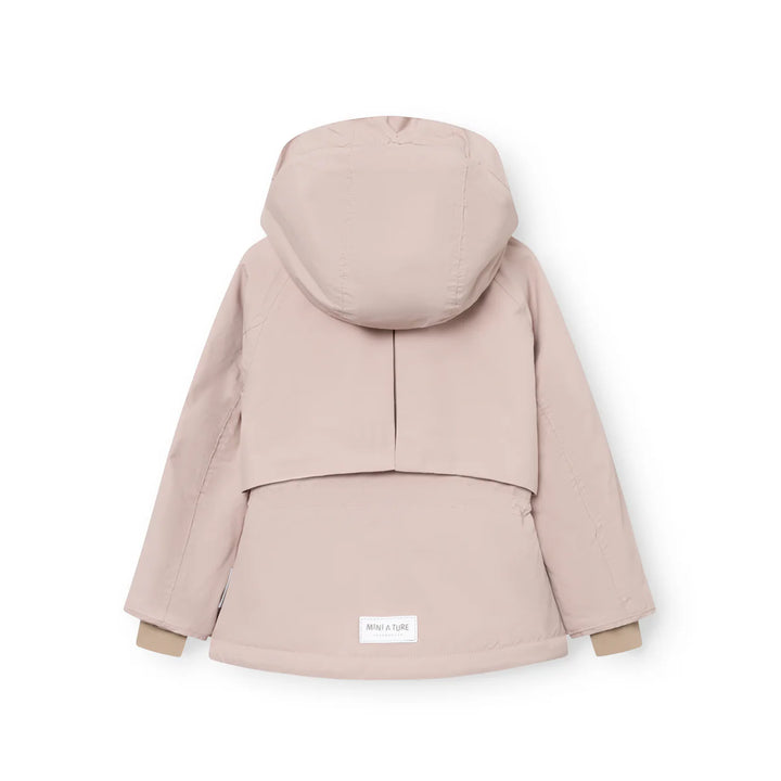 MINI A TURE Kids MATALGEANA Fleece Lined Winter Jacket - Cloudy Rose