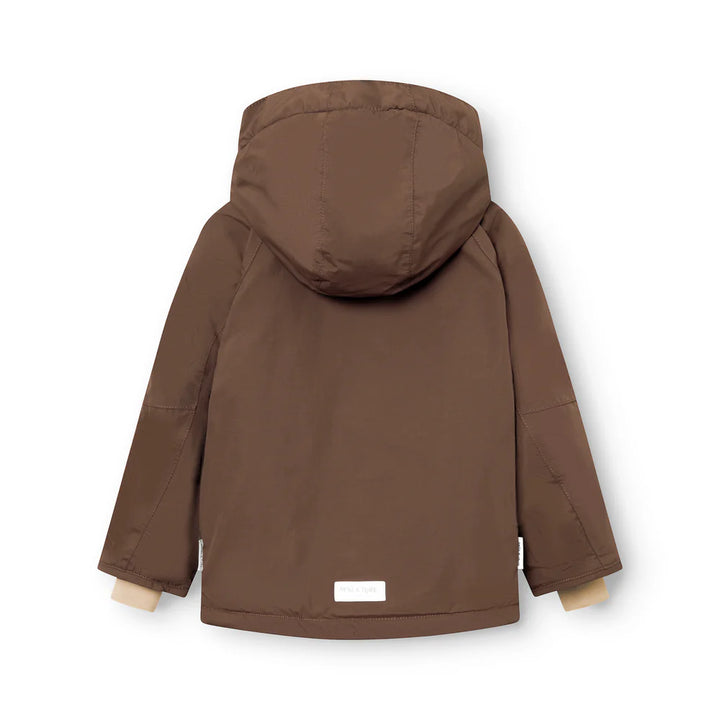 MINI A TURE Kids MATVALONSO Winter Jacket - Chestnut Brown