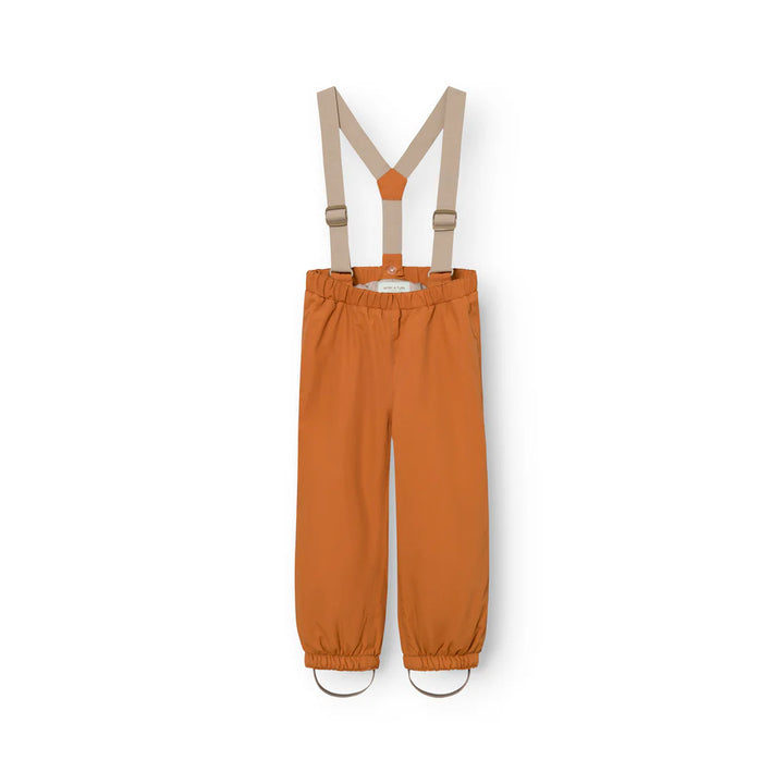 MINI A TURE Kids MATWILAS Snow Pants - Leather Brown