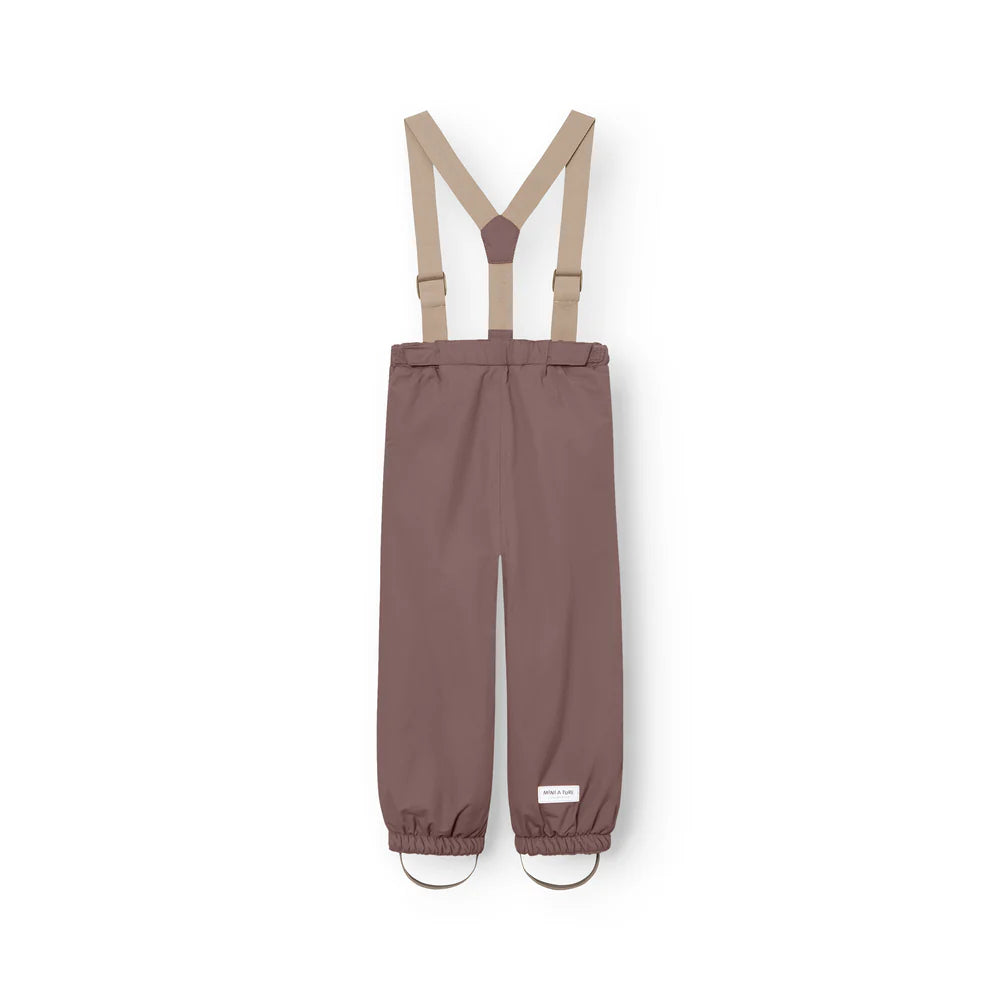 MINI A TURE Kids MATWILAS Snow Pants - Peppercorn Plum