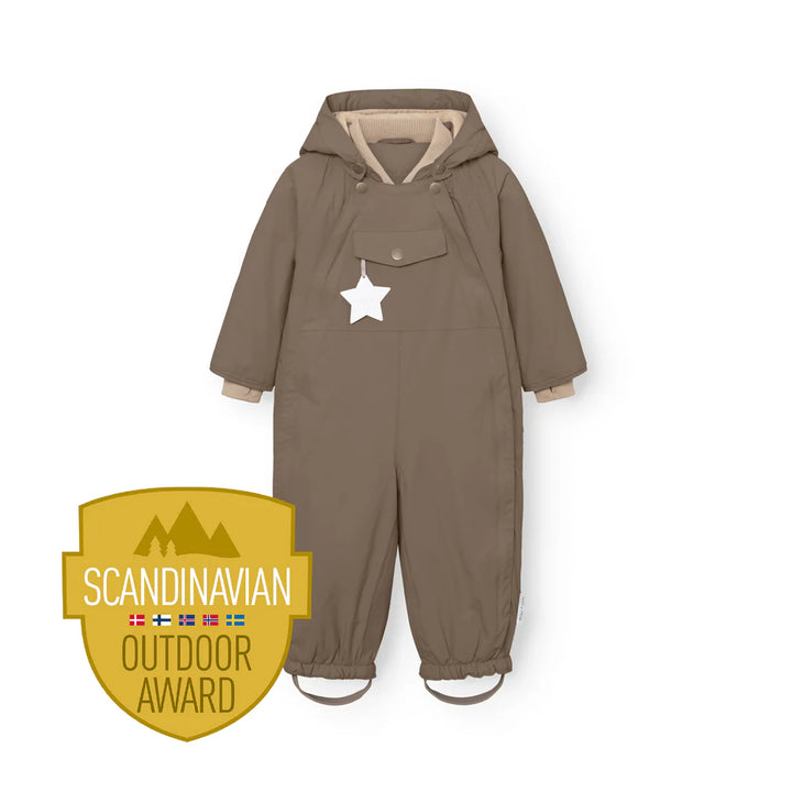 MINI A TURE Kids MATWISTI Snowsuit - Wood