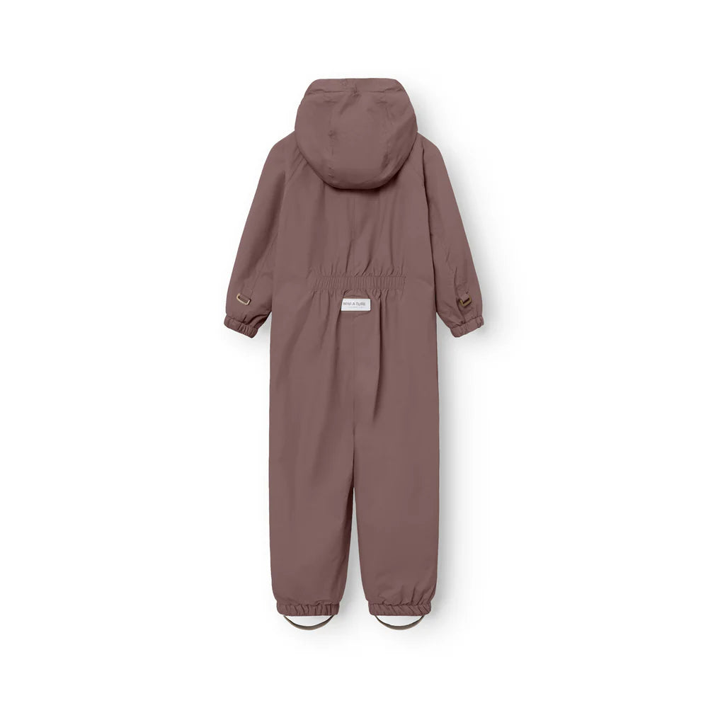 MINI A TURE Kids MATWILBO Lightly Padded Winter Snowsuit - Peppercorn Plum