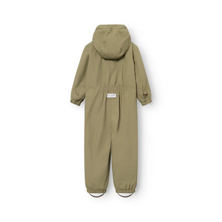 MINI A TURE Kids MATWILBO Lightly Padded Winter Snowsuit - Aloe Green