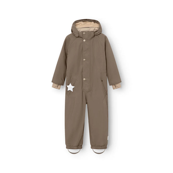 MINI A TURE Kids MATWANNI Fleece Lined Snowsuit - Morel Grey
