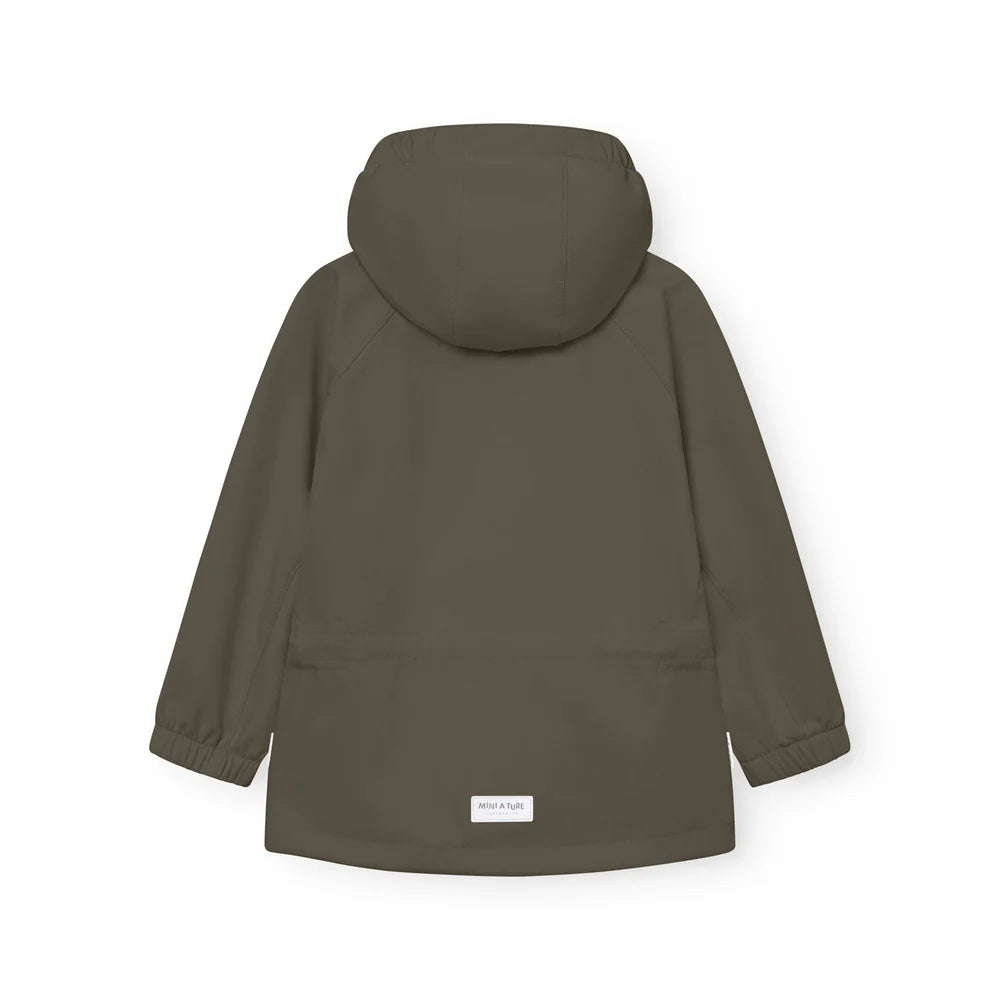 MINI A TURE Kids MATADEN Transitional All Season Softshell Jacket - Tarmac Green