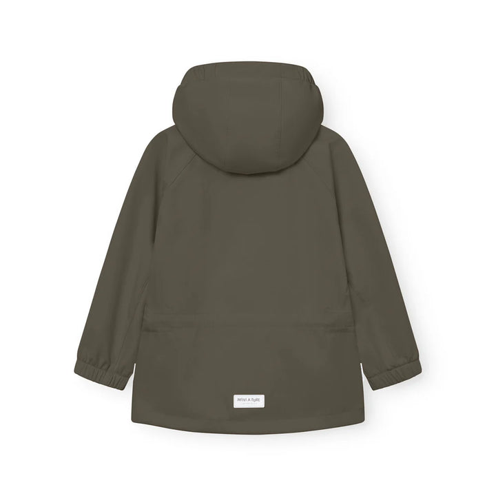 MINI A TURE Kids MATADEN Transitional All Season Softshell Jacket - Tarmac Green