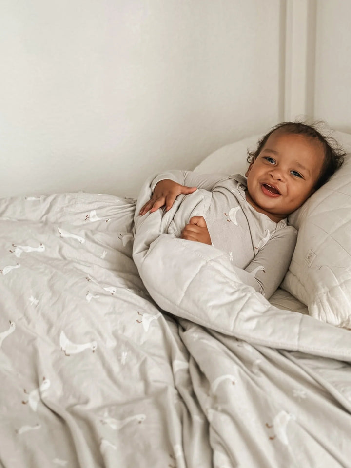 >Gunamuna Adult Twin 2.5 TOG Cloud Blanket [85" x 62"] - ﻿﻿﻿﻿Goose