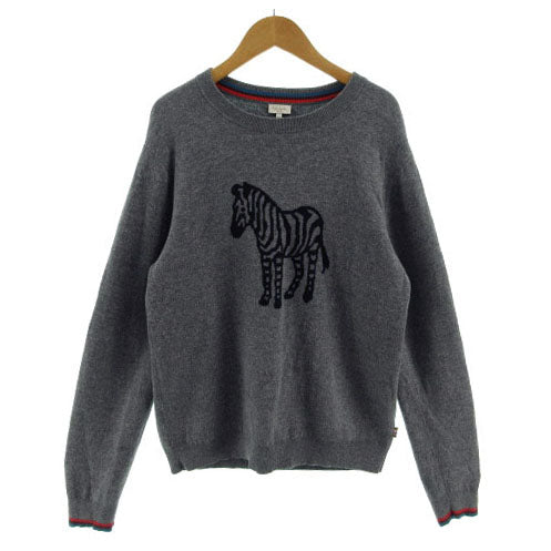 Paul Smith Junior Kids Zebra Long Sleeve Sweater