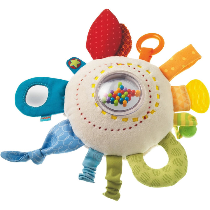 Haba Teether Cuddly Rainbow Round