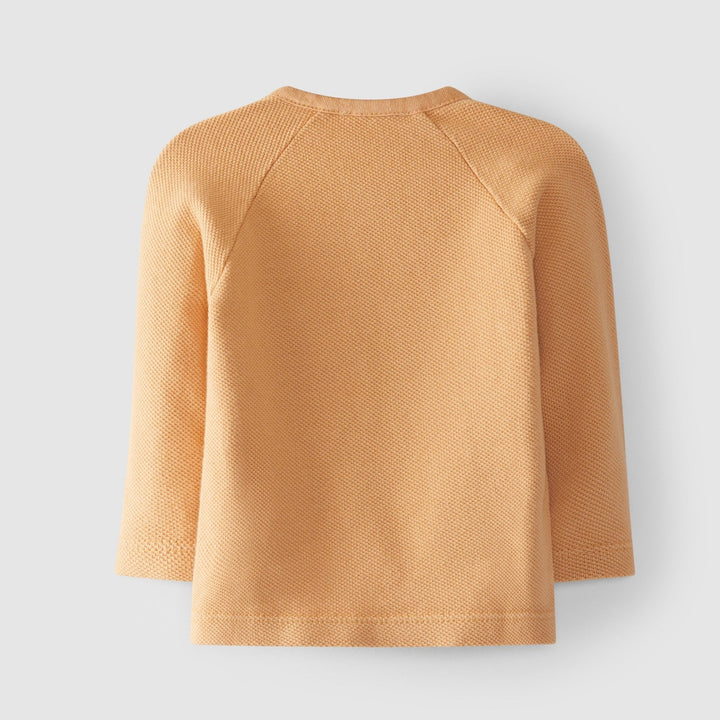 Laranjinha Baby Organic Cotton Crossed Undershirt - 3M