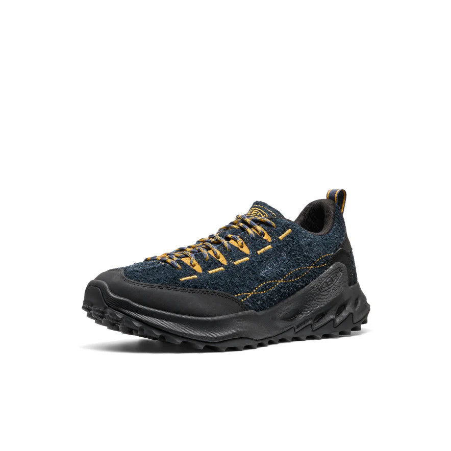 >KEEN Men's Jasper Zionic Sneaker - Sky Captain/Lemon Curry
