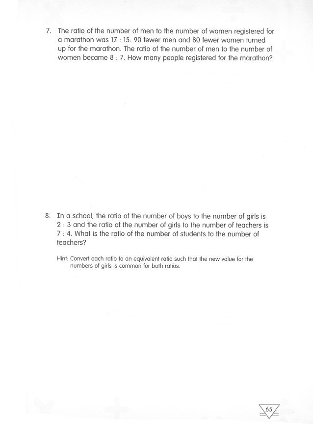 Singapore Math Primary Math - Challenging Word Problems Common Core Edition Grade 5