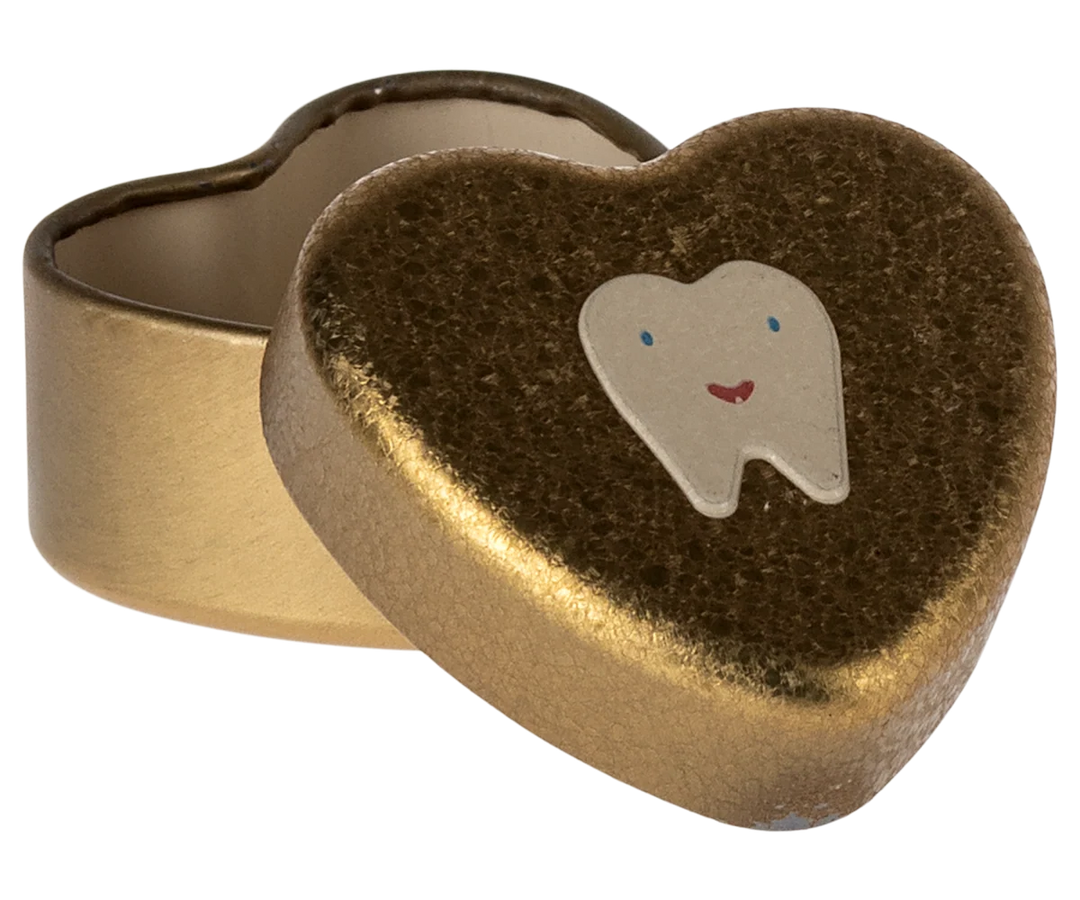 Maileg Tooth box, Small - Gold